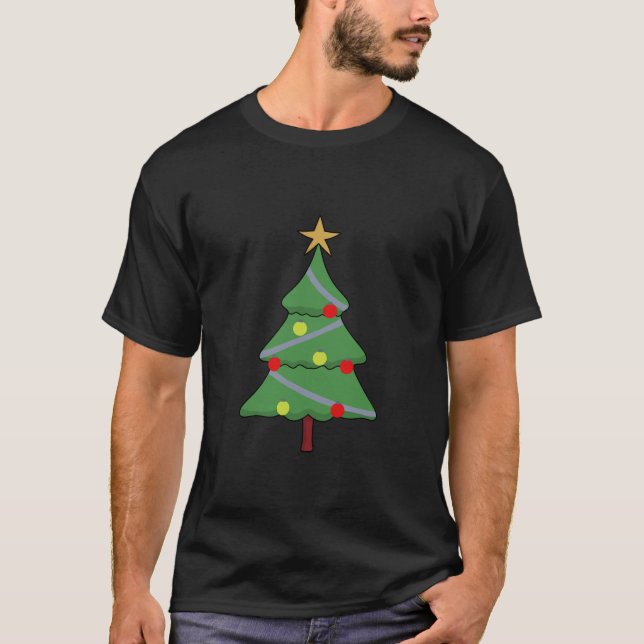 Adorable Weihnachtsbaum T-Shirt (Vorderseite)