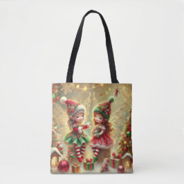 Adorable Weihnachtsgebäck aus Wunderland Tasche