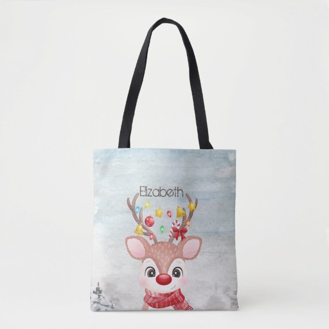 Adorable Weihnachtsmann Tasche (Vorderseite)