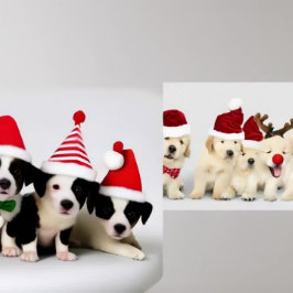 Adorable Welpen Poster