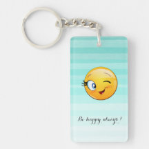 Adorable Winking Emoji Face-Sei immer glücklich