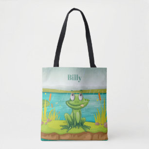 Adorables Amphibien Niedlicher Frosch Tasche