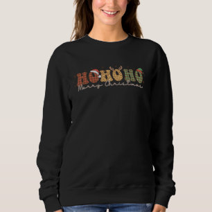 Adorables Christmas Ho Ho Ho Sweatshirt