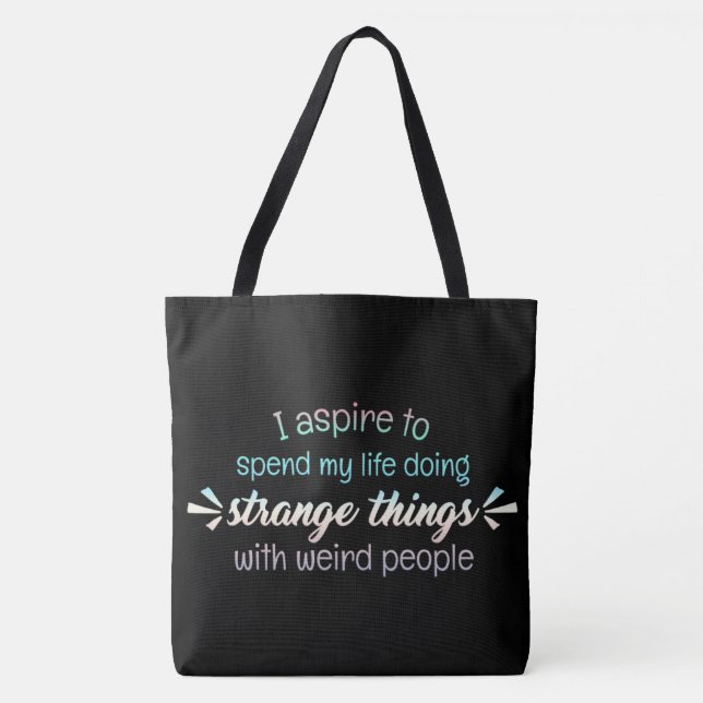 Adorables Funny Women Friends Quotes Tasche (Vorderseite)