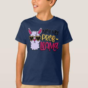 Adorables Lama-Liebe nicht mein Probllama-T - Shir T-Shirt