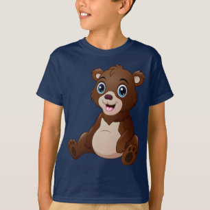 Adorables Niedlich Little Brown Bear T - Shirt