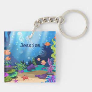 Adorables Poisson Sous-Marin Et Corail Personnalis