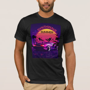 Adorables Synthwave Vaporwave Retro 80s T-shirt