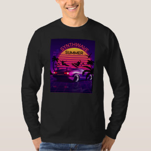Adorables Synthwave Vaporwave Retro 80s T-shirt