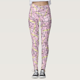 Adorables Synthwave/Vaporwave Style Leggings Yoga