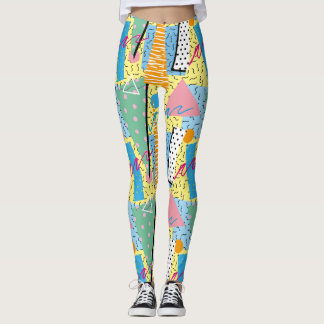 Adorables Synthwave/Vaporwave Style Yoga Leggings