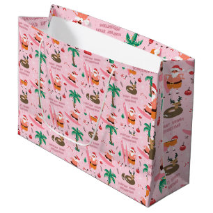 Adorables Weihnachten Große Geschenktüte