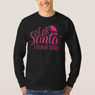 Adorables Weihnachten Liebe Santa I Wirklich versu T-Shirt