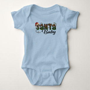 Adorables Weihnachten Weihnachten Baby Strampler