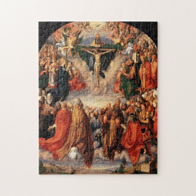 Adoration du Puzzle de la Sainte Trinité (Vertical)