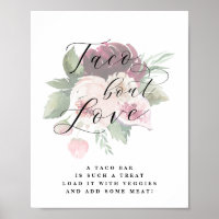 Adore Floral Taco Bout Liebe Hochzeit