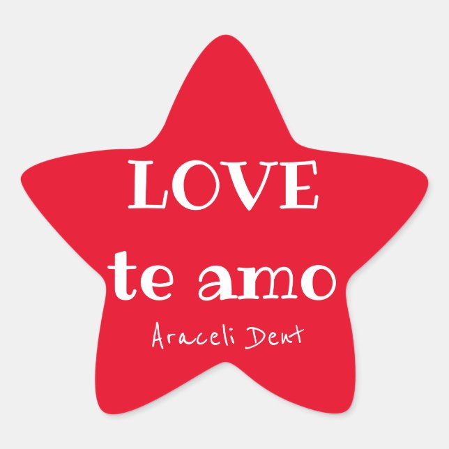 ADORE LES Stickers AMO (Devant)