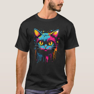 Adorgio Feline Street Art Städtische Badeanstalt T-Shirt