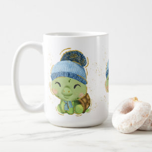 Adorieren Weihnachten Winter Turtle Kaffee Tasse