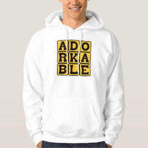 Adorkable, bezaubernder Depp Hoodie