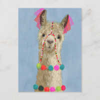 Adorned Llama - Beige