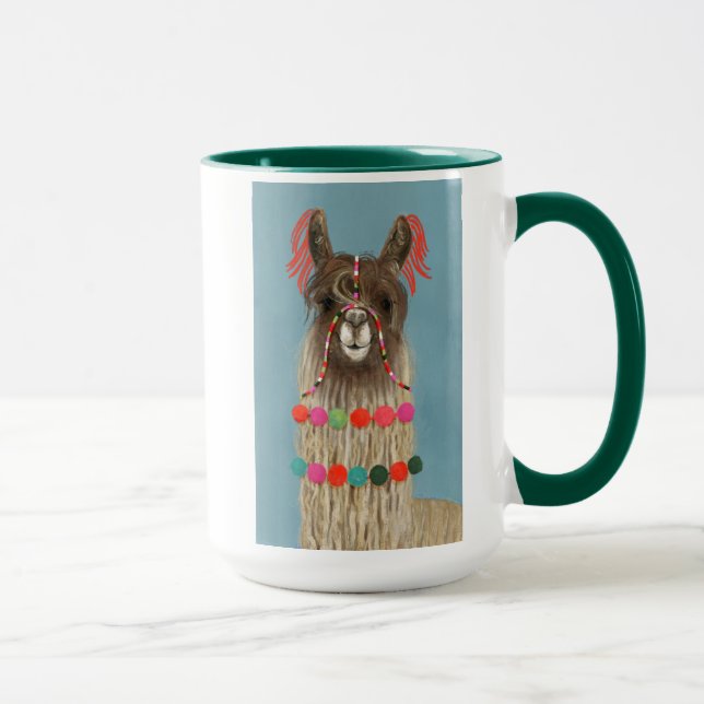 Adorned Llama - Brown Tasse (Rechts)