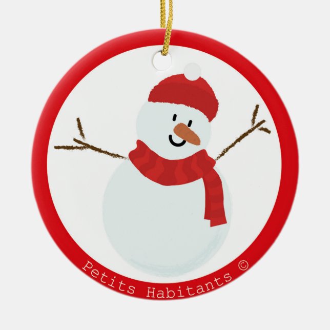Adorno de cerámica keramik ornament (Vorne)