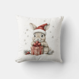 Adortable Animal Christmas Series Baby Kaninchen Kissen