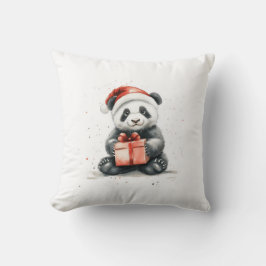 Adortable Animal Christmas Series Baby Panda Bear Kissen