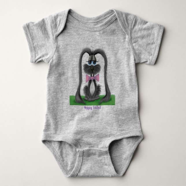 Adortable Bunny Rabbit Baby Strampler (Vorderseite)