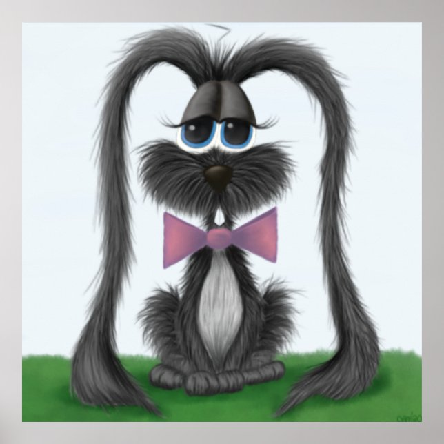 Adortable Bunny Rabbit Poster (Vorne)