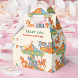 Adortable Carousel Geburtstag Geschenkschachtel