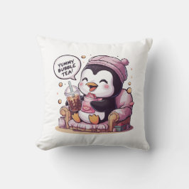 Adortable Cartoon Pinguin: Gemütlich, Kawaii Vibes Kissen
