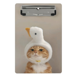 Adortable Cat Clipboard Mini Klemmbrett