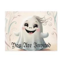 Adortable Ghosting Friend Halloween Design