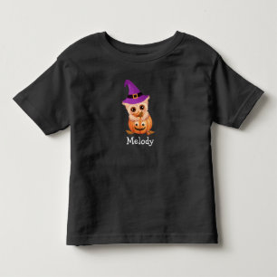 Adortable Halloween Baby Owl Kleinkind T - Shirt