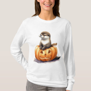 Adortable Halloween Otter T-Shirt