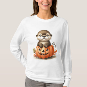 Adortable Halloween Otter T-Shirt