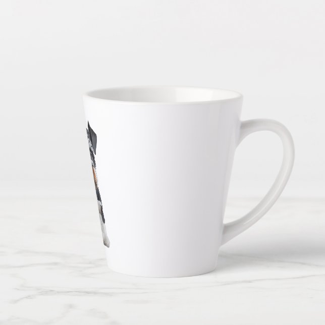 Adortable HD Miniatur Schnauzer Welpenportrait - E Milchtasse (Rechts)