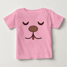 Adortable Hunde Gesicht pink