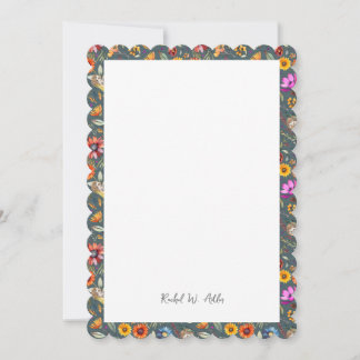 Adortable Igel & Botanicals Custom Card Einladung