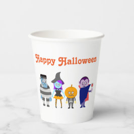 Adortable Kids Halloween Kostüm Party Pappbecher