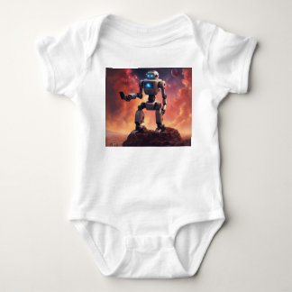 "Adortable Kleinkind Robot Shirt - Spaß & Komfort