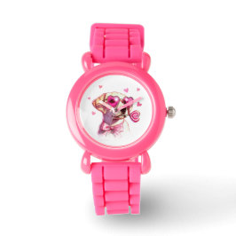 Adortable Labrador Valentine Kinderuhr Armbanduhr