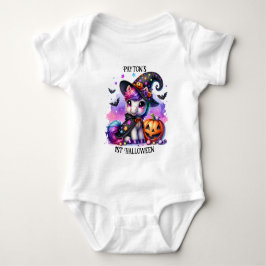 Adortable Niedlich Spooky Kids Halloween Baby Strampler