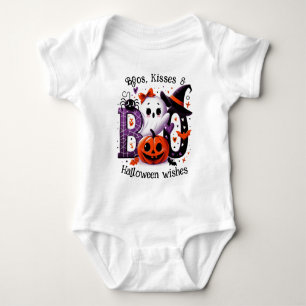 Adortable Niedlich Spooky Kids Halloween Baby Strampler
