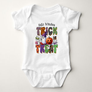 Adortable Niedlich Spooky Kids Halloween Baby Strampler
