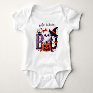 Adortable Niedlich Spooky Kids Halloween Baby Strampler