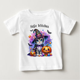Adortable Niedlich Spooky Kids Halloween Baby T-shirt