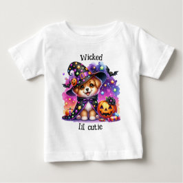 Adortable Niedlich Spooky Kids Halloween Baby T-shirt